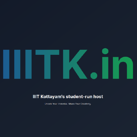 Iiitk In Github