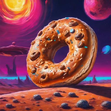 Bagel Mode Mars Headroom - Download Modern Mountain Design | High Resolution
