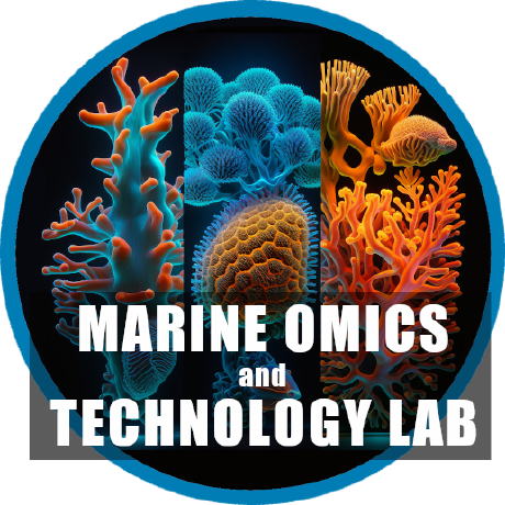 Marine Omics Visualisation - Sunset Background Collection - Retina Quality