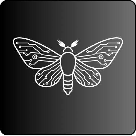 Moth Github - Download Classic Minimal Design | 8K