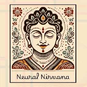 Premium Photo Neural Nirvana - Sunset Background Collection - Desktop Quality