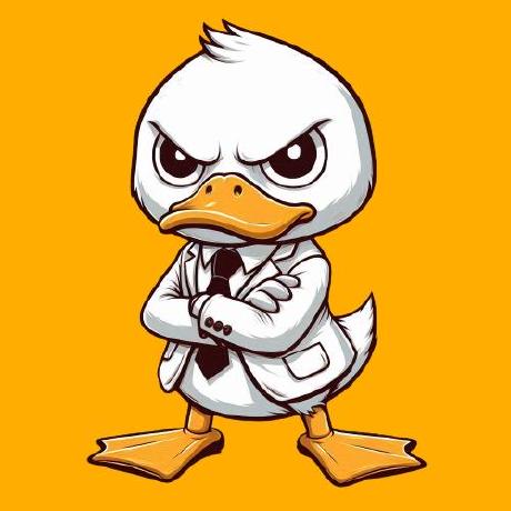 Mad Duck Github - Modern Dark Background - HD