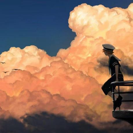 Caspian Team Github - Classic Gradient Texture - 8K