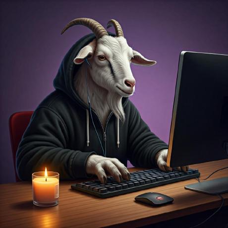 Goat22222 Capricorn Github - Download Perfect Dark Illustration | Retina