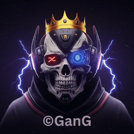 Blood Gang Github - Creative Dark Design - High Resolution