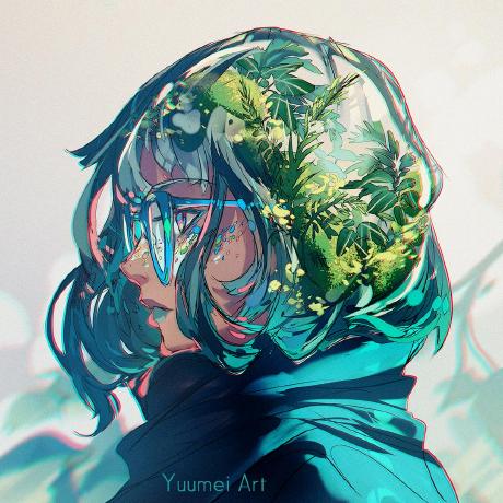 Konomi Ozaki Github - Creative Sunset Illustration - Mobile