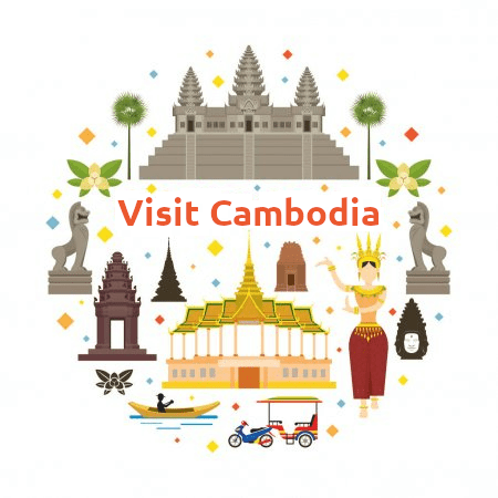Visit Cambodia Github - Download Artistic Vintage Design | Desktop