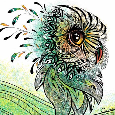 Huet Github Topics Github - Premium Vintage Illustration - Mobile