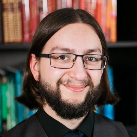 Leonardo Huck Github - Amazing Gradient Illustration - High Resolution