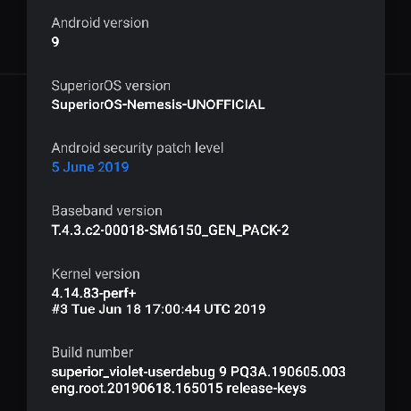 Github Superioros Violet Official Devices Test - Premium Dark Background Gallery - Desktop