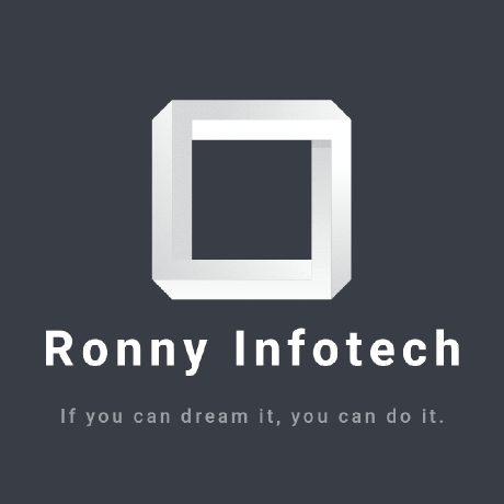 Ronnyinfotech Ronny Infotech Github