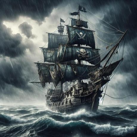 Sea Pirate Github - Professional Gradient Wallpaper - HD