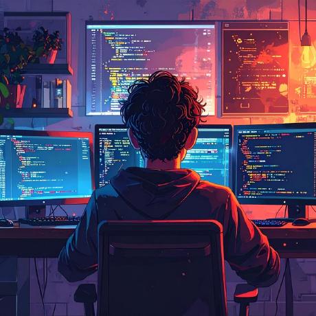 Coder With A Bushido Karthikeyan Sankaran Github - 4K Geometric Images for Desktop