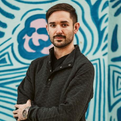 G Harmon Github - Modern Geometric Illustration - Desktop