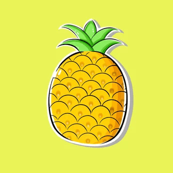 Pineapple User Github - Download Artistic Minimal Art | HD