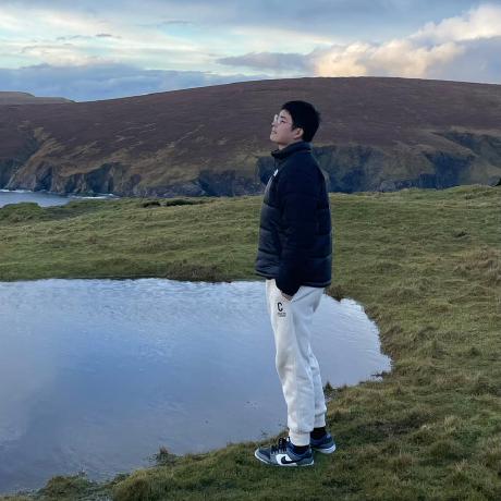 Tian Ge Github - Premium Gradient Pattern - Mobile