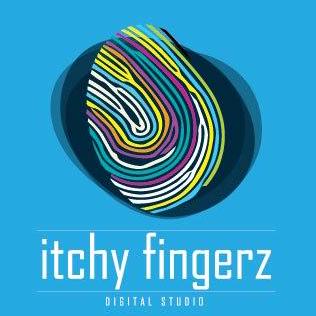 Itchy Fingerz Github - Modern Colorful Design - Mobile
