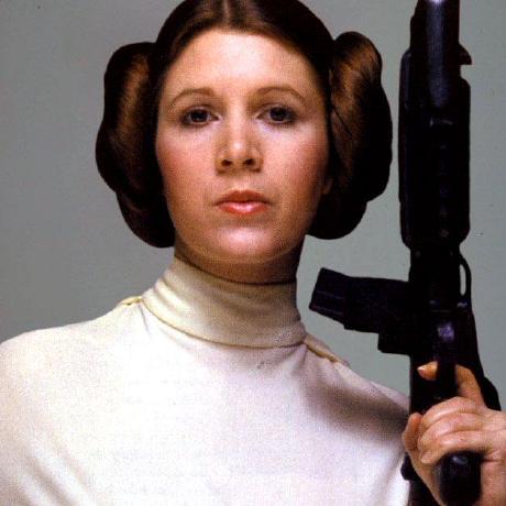 Leia M Github - High Quality Gradient Image - HD