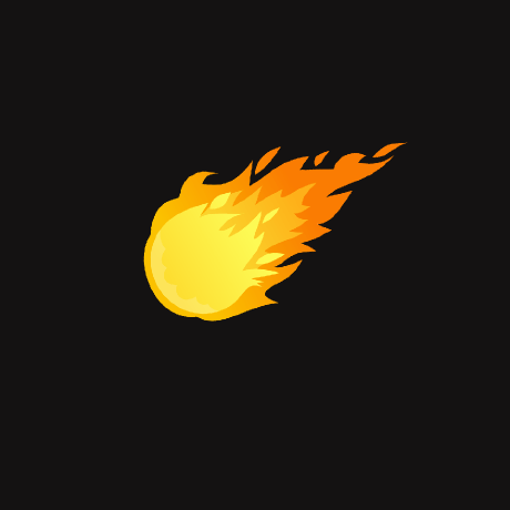 Fire Token Medium - Premium Mountain Texture Gallery - Retina