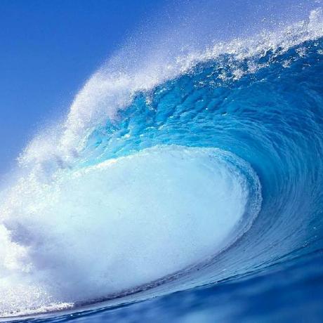 Cinnabar Blue Ocean Github - Light Patterns - Ultra HD Retina Collection