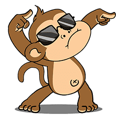 Monkeys Core Github - 8K Gradient Illustrations for Desktop