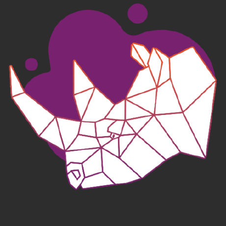 Random Rhino Github - Dark Illustration Collection - Full HD Quality