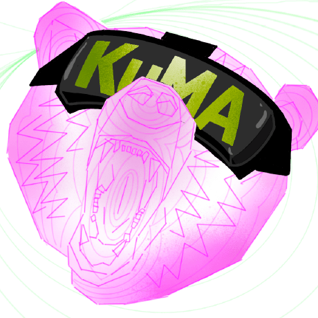 Kumamuk Git Kuma Github - Artistic Retina Dark Wallpapers | Free Download