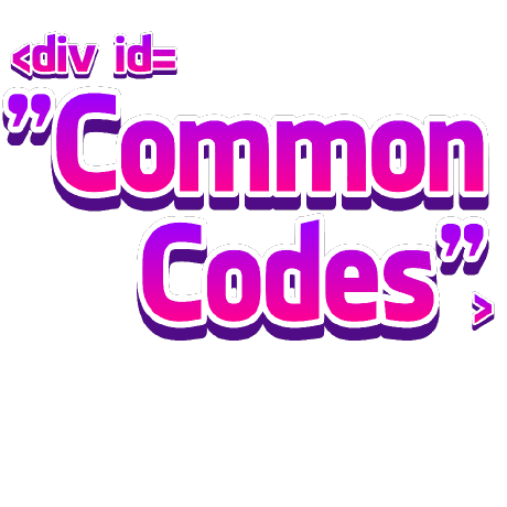 General Codes Common Language - Premium Gradient Design Gallery - Full HD