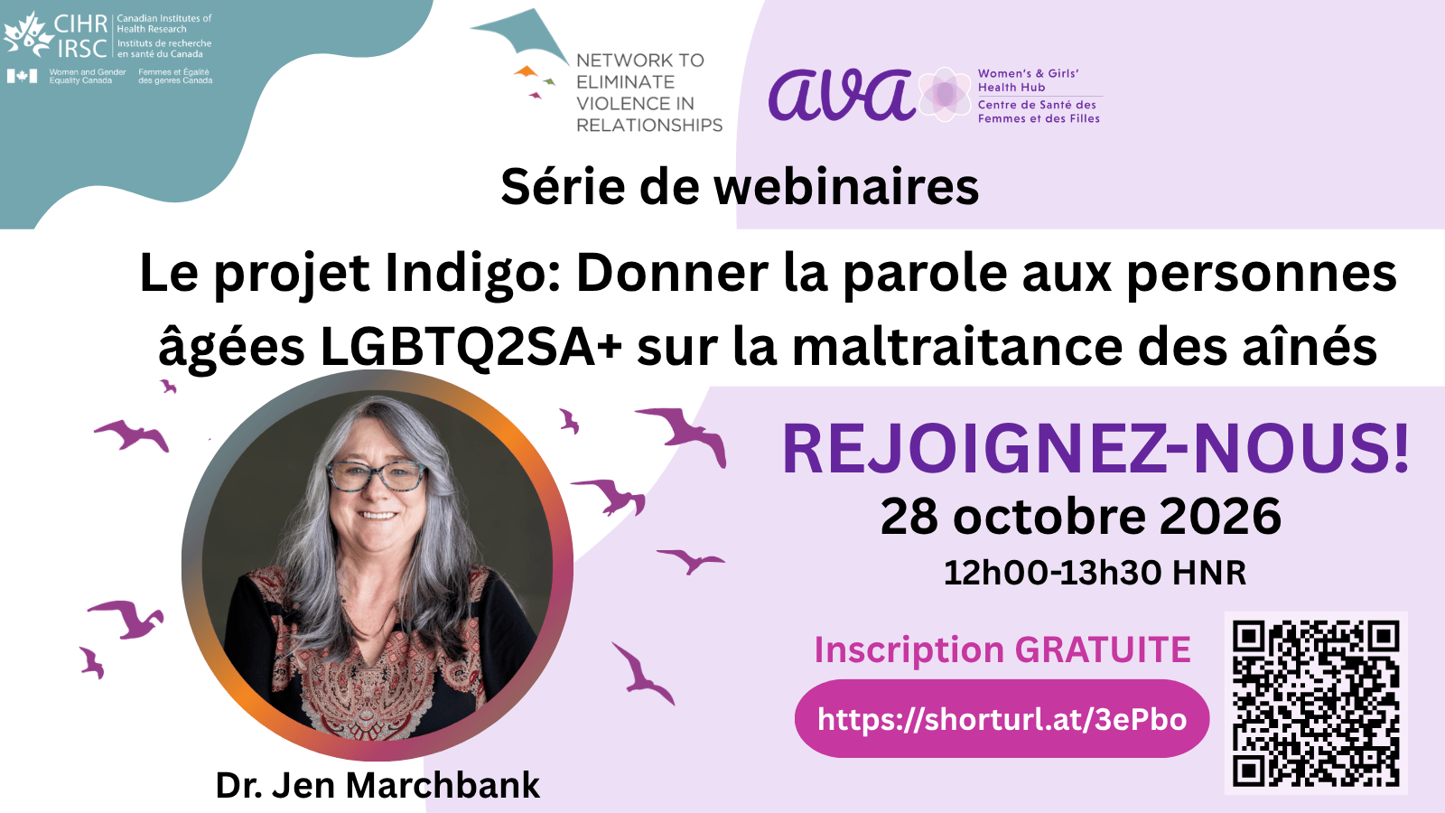 Le projet Indigo: Donner la parole aux personnes âgées LGBTQ2SA+ sur la maltraitance des aînés