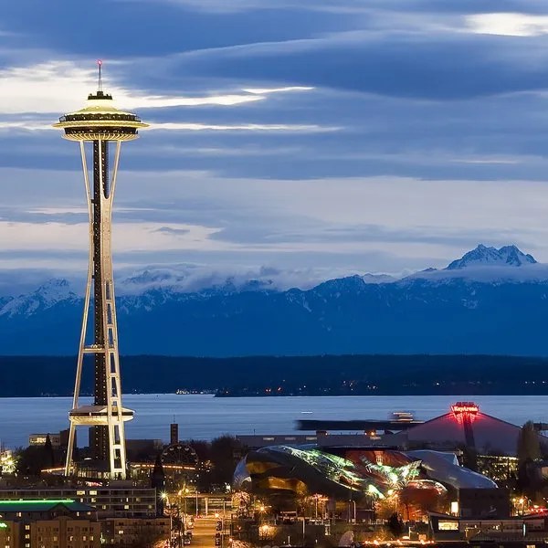 10 Things To Do In Seattle Unique Activities Hidden Gems 2026 Seattle Center As Night 600x600 