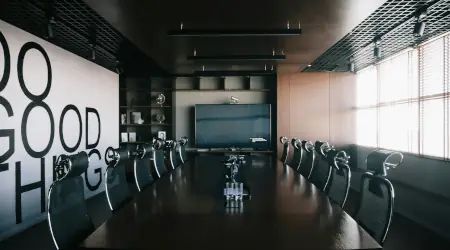 Audio Visual Systems For Meeting Rooms - Full HD Minimal Illustrations for Desktop