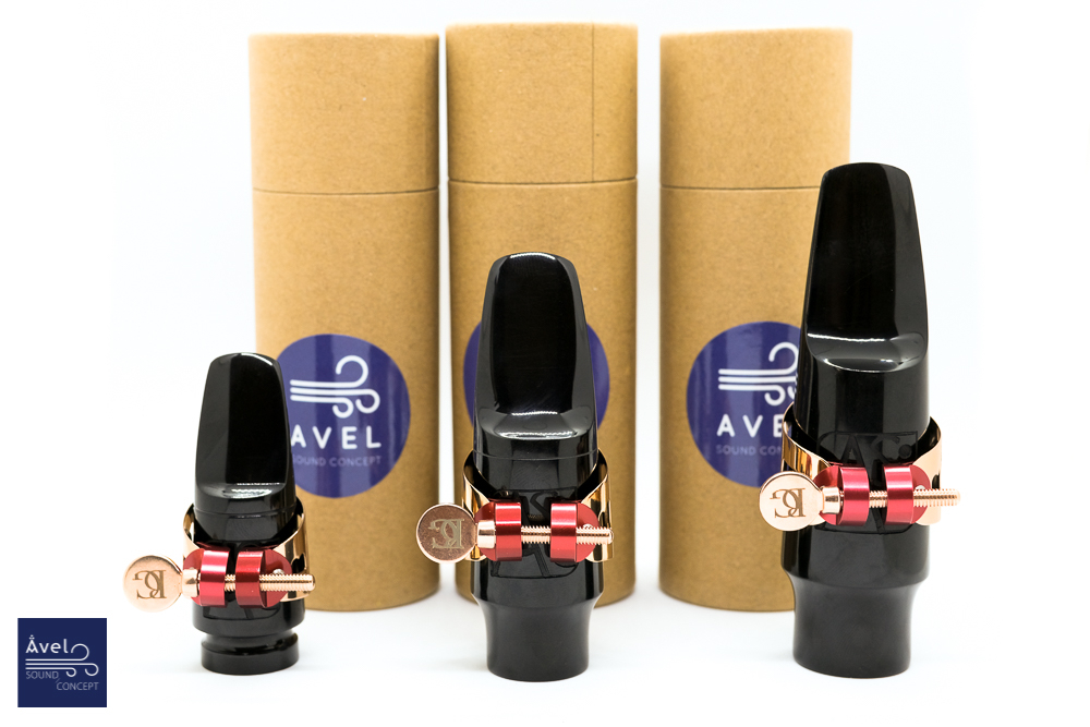 BG France DUO Ligature – Soprano [Black Lacquer] - Avel Sound Concept