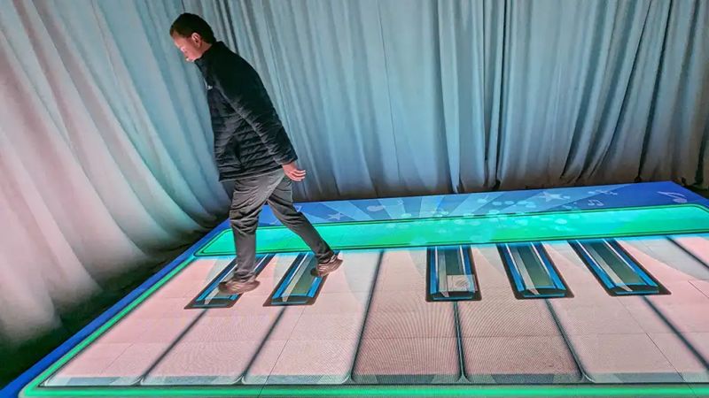 Interactive Led Flooring Using Cutting Edge Technology To Create - HD Landscape Photos for Desktop