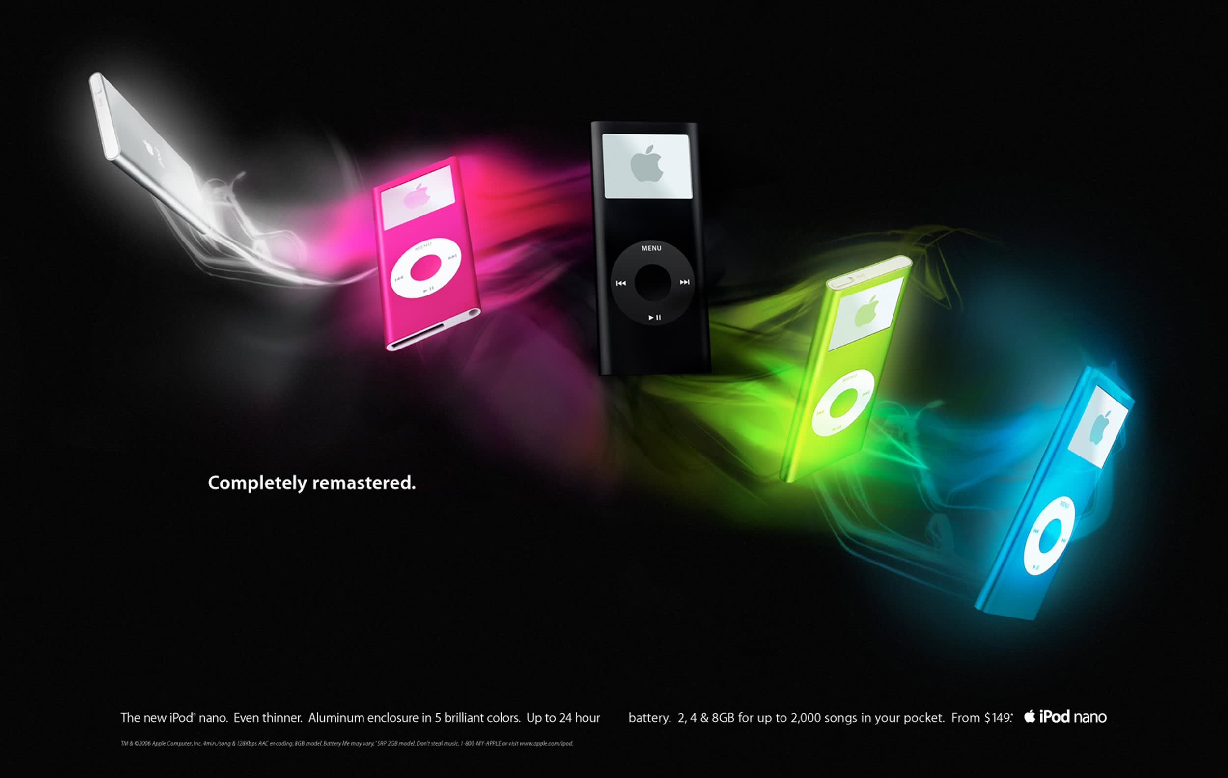 iPod nano Apple 2006 ad