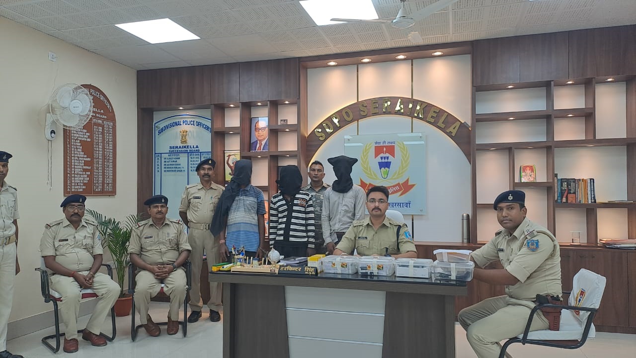Jamshedpur: RIT police solve 2 cases, 3 nabbed - Vimarsana News