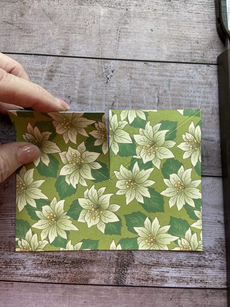 Poinsettia Fun Fold