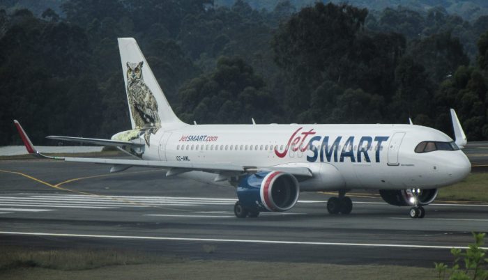 La aerocivil informa solitud de diecinueve rutas de jetsmart