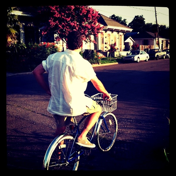 Early-morning bike ride with Hal in Algiers