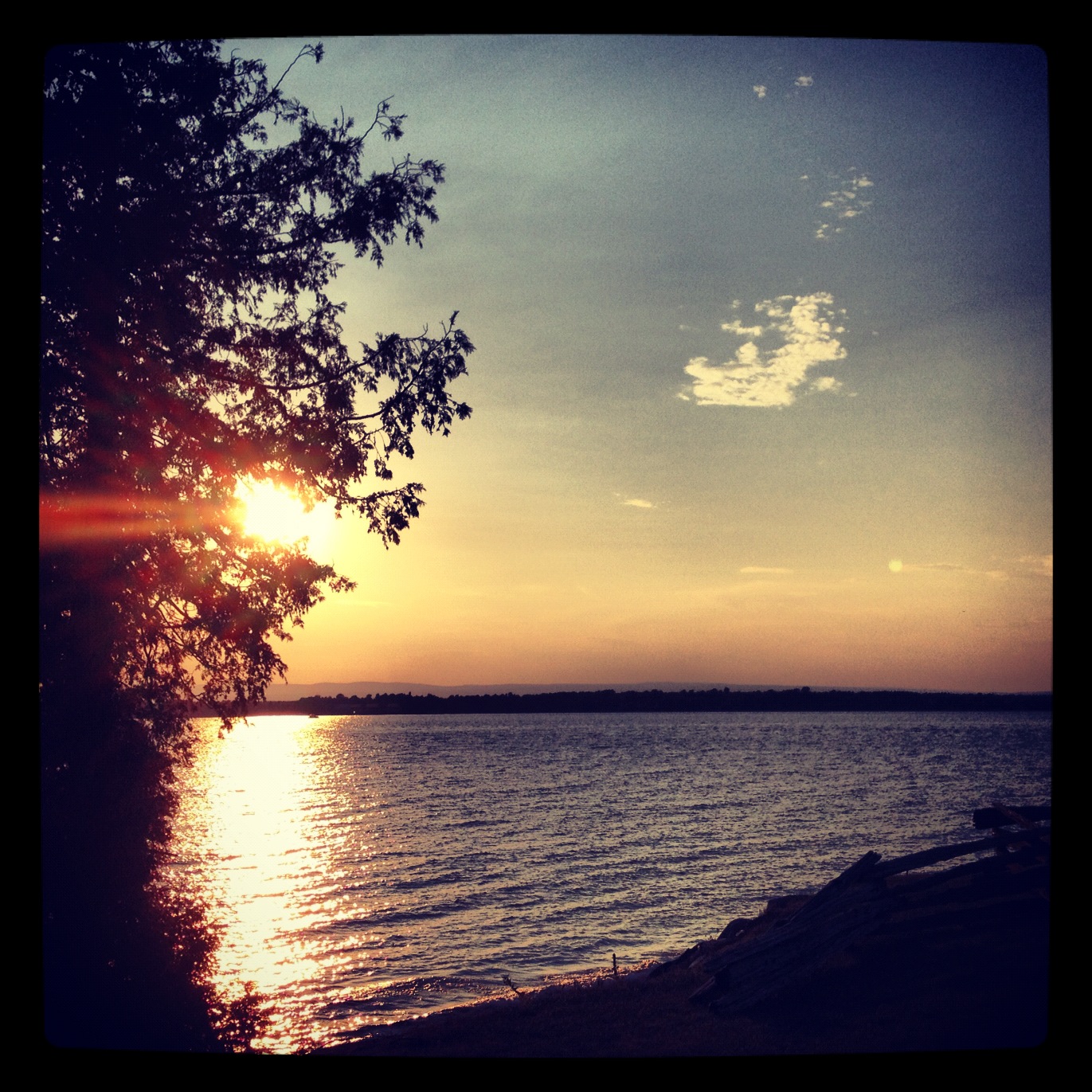 Lake Champlain sunset