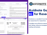Help Video Tutorial Avidnote