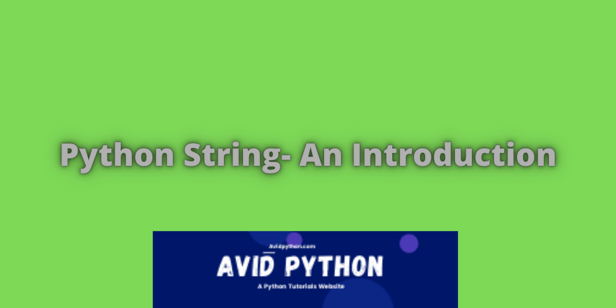 Python String