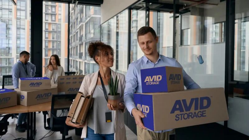 Avid Storage Self Storage Types - High Quality Space Illustration - Mobile