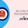 SSC CHSL Previous Year Question Papers PDF Download