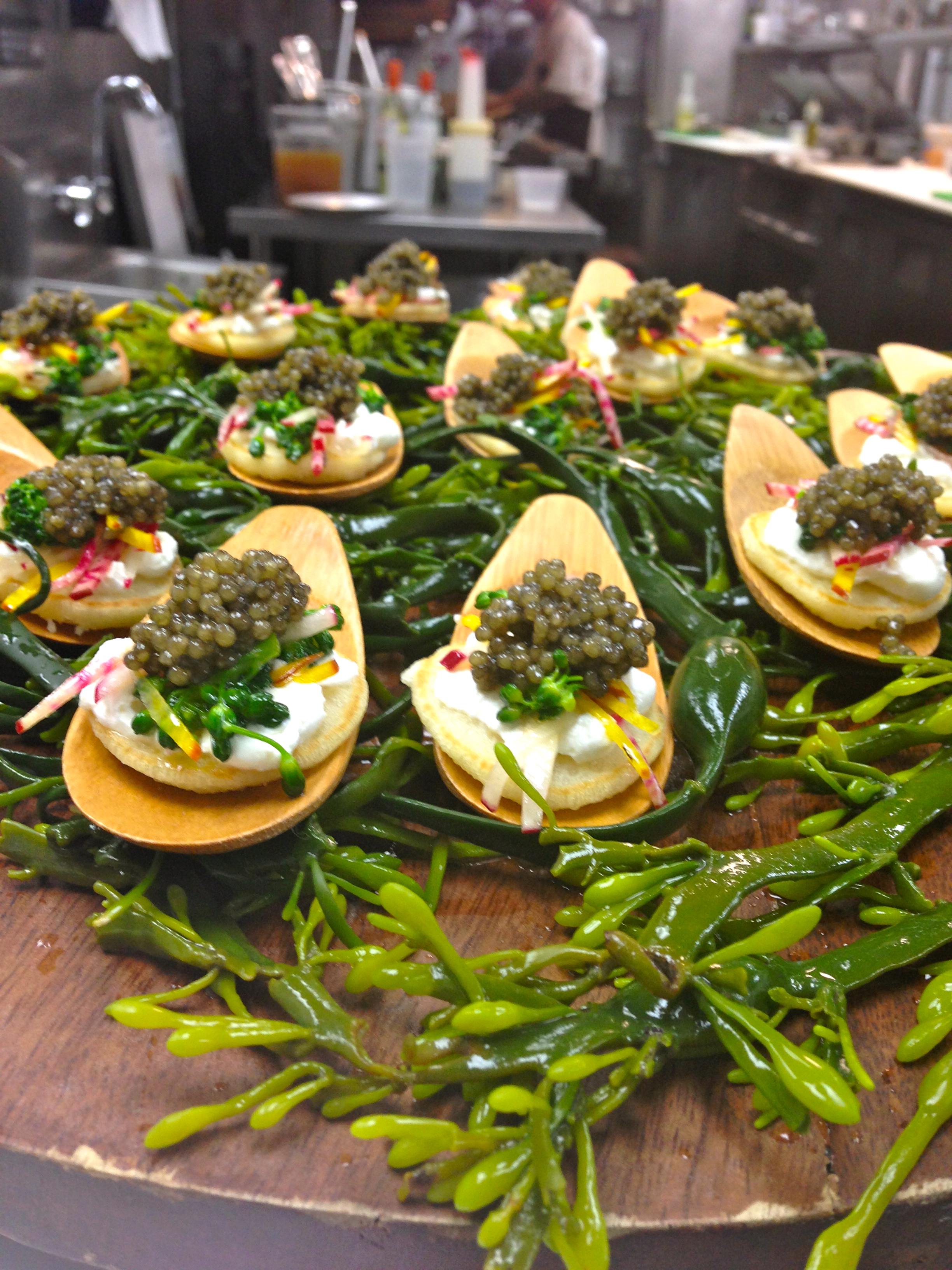 Caviar & Market Vegetables