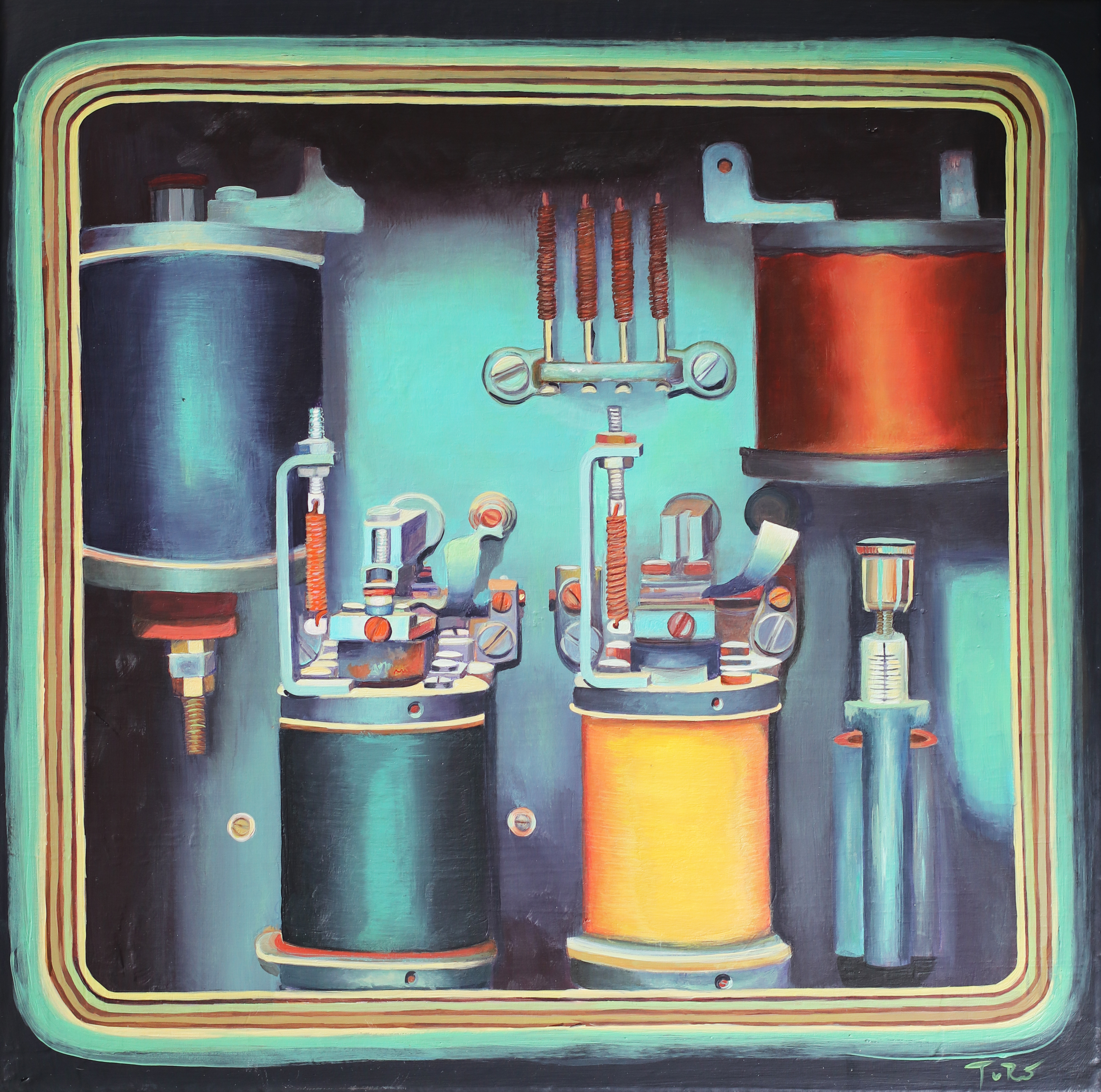 "Machine", 40 x 40 cm - no longer available