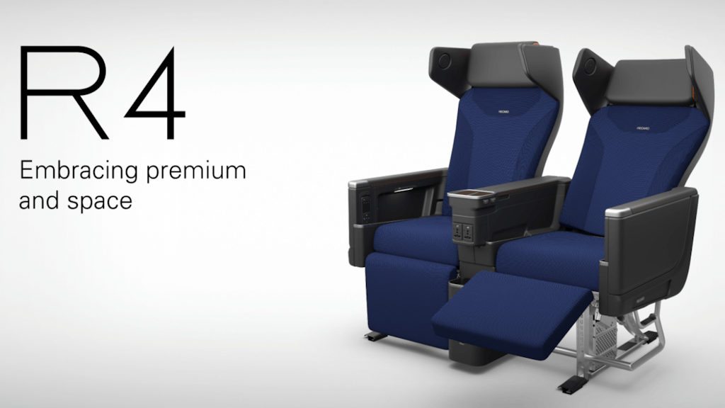 RECARO unveils next-generation R4 seat for premium cabins