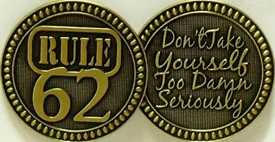 681 - Alcoholics Anonymous Rule 62 Fridge Refrigerator Magnet
