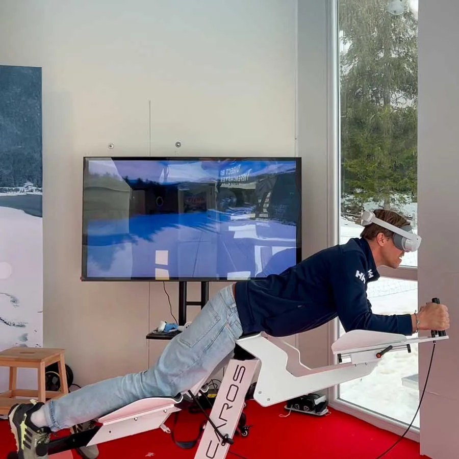 VR-Erlebnis W.O.W. FlyingOver Lenzerheide mit ICAROS