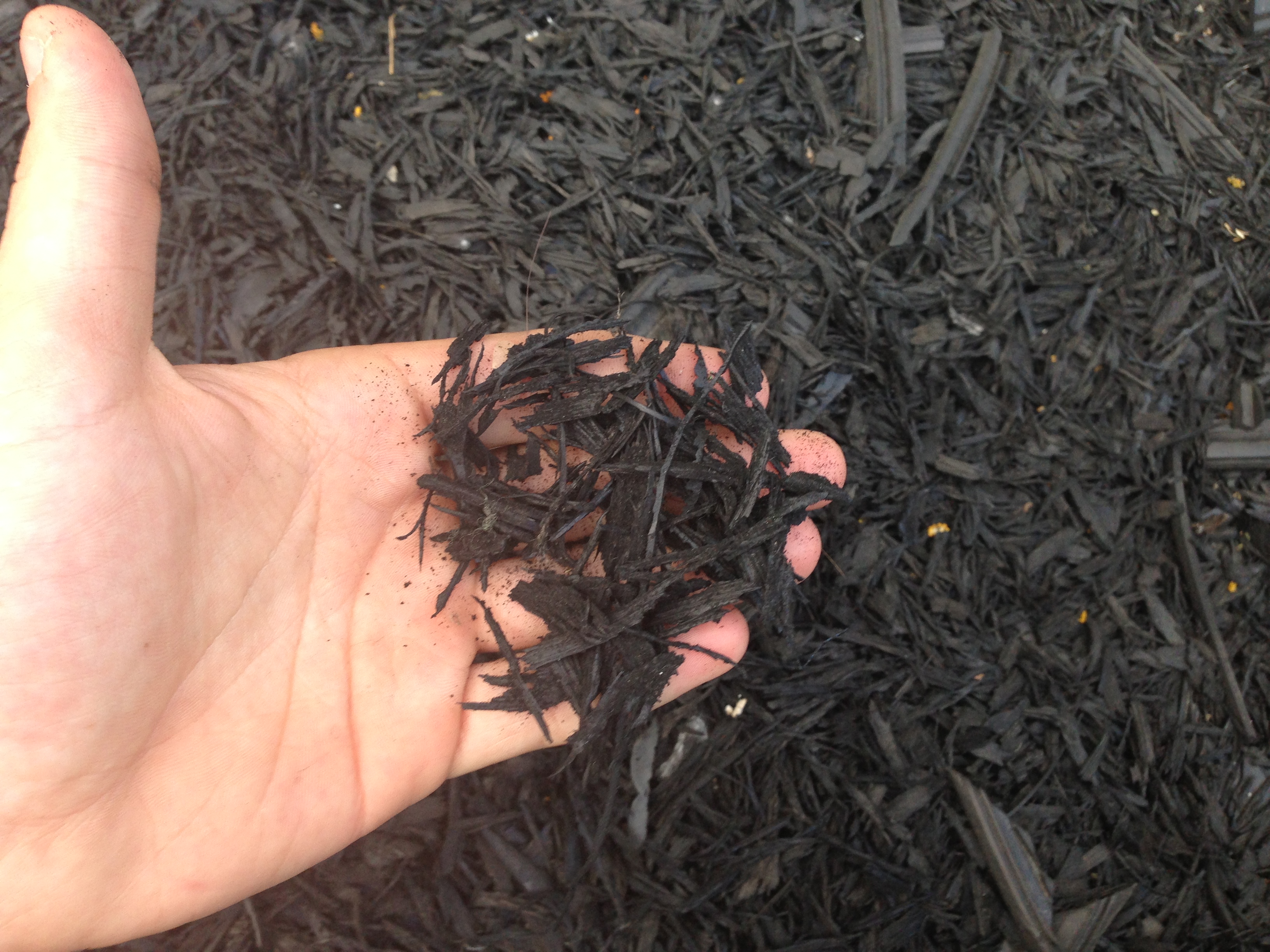 Rubber buffing used in rubber product manufacturing.