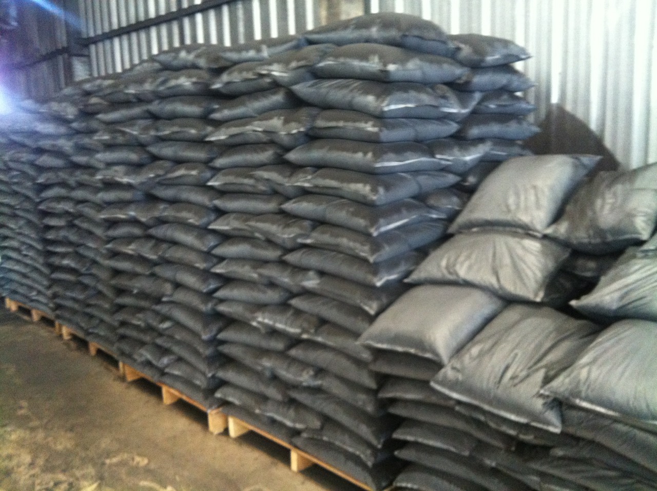RHA-packaging in bags